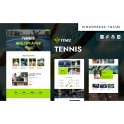 Teniz - Tennis Club & Training Academy WordPress Elementor Theme