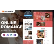 Dating Agency - Romantic Matchmaking And Love Finder WordPress Elementor Theme