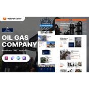 Oil & Gas - Petroleum & Natural Gas Company WordPress Responsive Theme