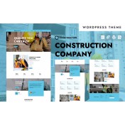 Consctruction - Engineering & Construction Firm WordPress Elementor Theme