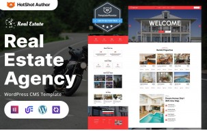 Real Estate - Realtor And Property Management WordPress Responsive Theme