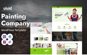 Vivid - Professional Painting Services WordPress Elementor Theme