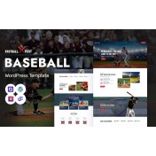 Fastball Fast - Baseball Club And Sports WordPress Elementor Theme