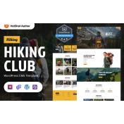 Hiking - Trekking And Mountain Travel WordPress Responsive Theme