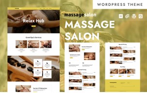 Massage Salon - Beauty & Massage Parlor WordPress Elementor Theme