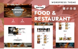White Eagle - Tasty Pizza & Fast Food WordPress Elementor Theme