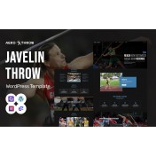 Aero Throw - Athletics And Javelin Throw WordPress Elementor Theme