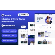 Acady - Education & Online Course WordPress Theme
