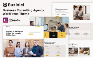 Businicl - Business Consulting WordPress Theme