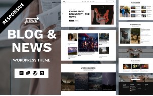 News Pulse - Digital News & Magazine WordPress Elementor Theme