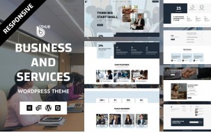 BizHub - Corporate, Consulting & Business Services WordPress Elementor Theme
