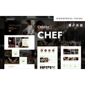 Cuisine - Personal Chef & Catering WordPress Elementor Theme