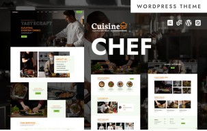 Cuisine - Personal Chef & Catering WordPress Elementor Theme