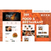 DBR - Elegant Restaurant & Authentic Food WordPress Elementor Theme