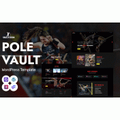 Vault Fusion - Pole Vault Training And Coaching WordPress Elementor Theme