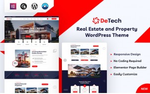 Detech - Realestate WordPress Theme
