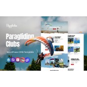 Flyglidin - Paragliding and Adventure Multipurpose WordPress Elementor Theme