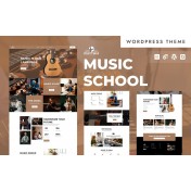 Rhythm - Music School, Academy & Instrument Training WordPress Elementor Theme