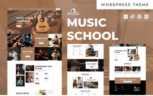 Rhythm - Music School, Academy & Instrument Training WordPress Elementor Theme