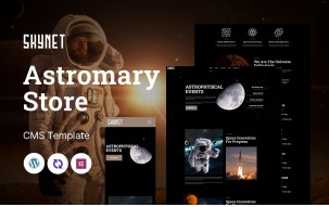 Skynet - Astronomy store Multipurpose Responsive WordPress Theme