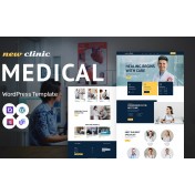 New Clinic - Medical And Health Services WordPress Elementor Theme