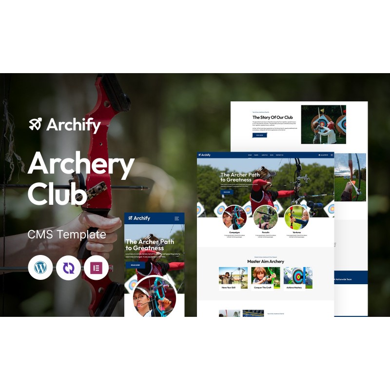 Archify - Archery Club Multipurpose Responsive WordPress Theme