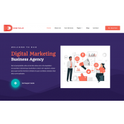 Digitale - Digital Marketing Agency Office Business Elementor WordPress Theme