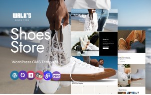 Walk&rsquo;s - Shoes Shop Multipurpose WordPress Elementor Theme