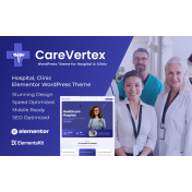 CareVertex - Modern Hospital WordPress Theme