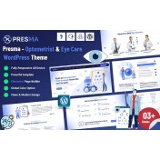 Presma - Optometrist & Eye care WordPress theme
