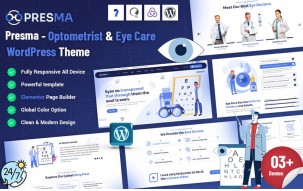 Presma - Optometrist & Eye care WordPress theme
