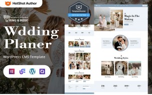 Ring & Rose - Modern Event And Ceremony Planner WordPress Elementor Theme