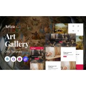 Artza - Art Gallery And Museum Multipurpose Responsive WordPress Theme