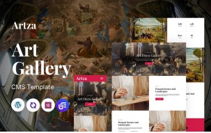 Artza - Art Gallery And Museum Multipurpose Responsive WordPress Theme