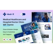 MediX &ndash; Medical Healthcare & Hospital Doctor Clinic WordPress Theme