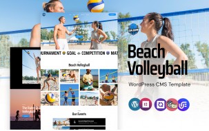 Explosion - Volleyball Academy And Coaching WordPress Elementor Theme