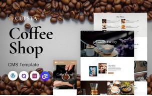 Cupsta - Coffee Shop Multipurpose Responsive WordPress Theme