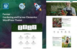 Farmar - Gardening, Landscape Design, and Farmer WordPress Theme