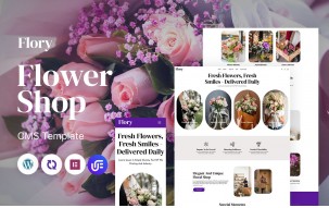 Flory- Flower Shop Multipurpose Responsive WordPress Theme