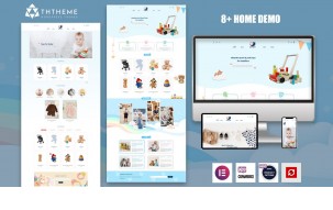 BabyShop - Kids Store Fashion & Toys Elementor WordPress Theme