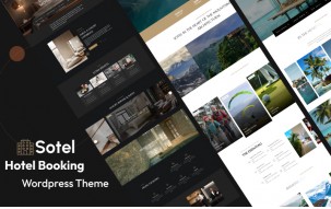Sotel - Luxury & Hotel Booking Wordpress Theme