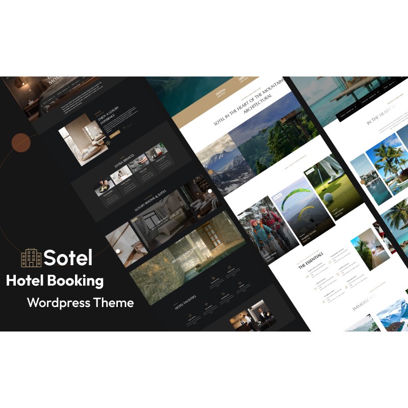 Sotel - Luxury & Hotel Booking Wordpress Theme