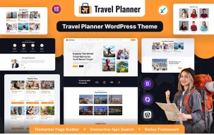 Travel Planner WordPress Theme