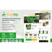 Earthly - Gardening and Landscape WordPress Theme