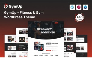 GymUp - Fitness and Gym WordPress Theme