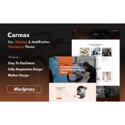 Carmax - Car Painting & Modification Wordpress Theme