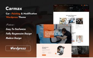 Carmax - Car Painting & Modification Wordpress Theme