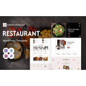 Fast Food Restaurant - Elegant Restaurant And Caf&eacute; WordPress Elementor Theme