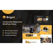 Brigox - Construction Elementor WordPress Theme