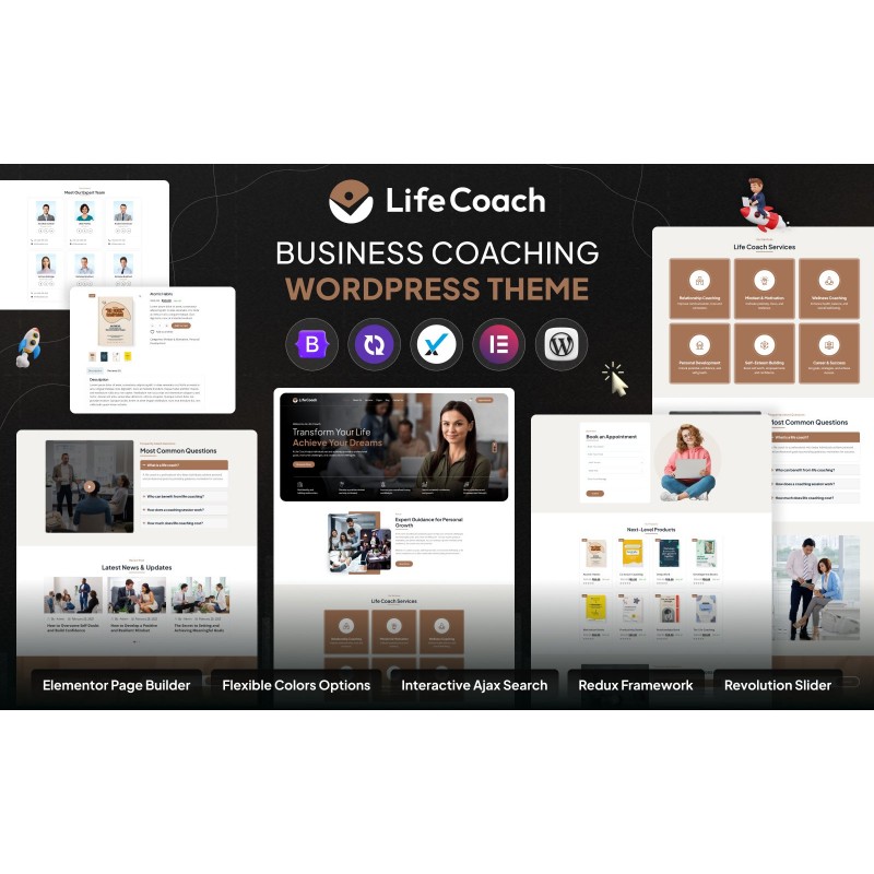 Life Coach Business WordPress Theme